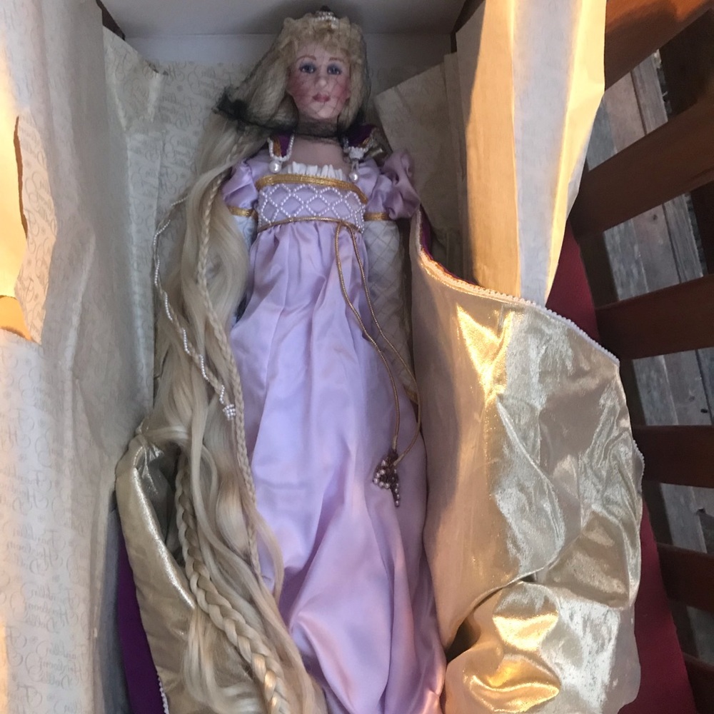 Rapunzel Franklin mint doll